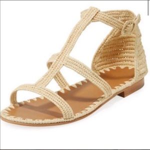 LAST CALL!!! Carrie Forbes Tama natural Woven Sandal